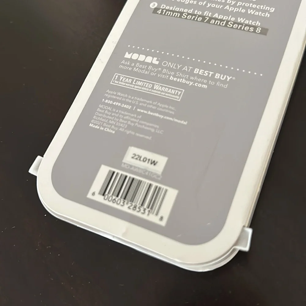 Modal Apple Watch 41mm NEW Bumper Case - 2pk